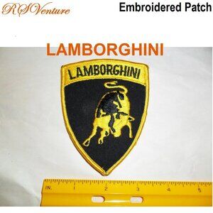 Buy one choose one FREE, Vintage New Lamborghini Car Patch